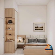 Bộ Giường Tủ Phòng Ngủ Tiết Kiệm Diện Tích - Thiết Kế Tối Giản