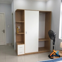 TỦ ĐỰNG QUẦN ÁO GỖ MDF NT-002