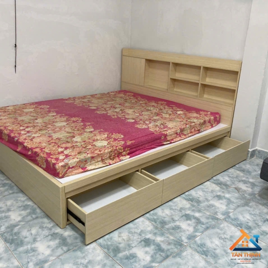 GIƯỜNG NGỦ MDF MẪU MỚI CÓ NT-020