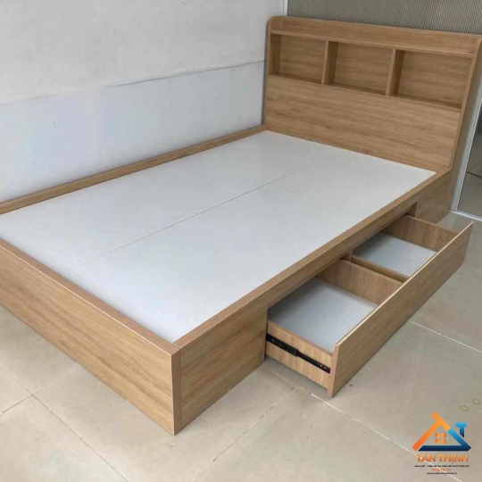 GIƯỜNG NGỦ MDF MẪU MỚI CÓ NT-020