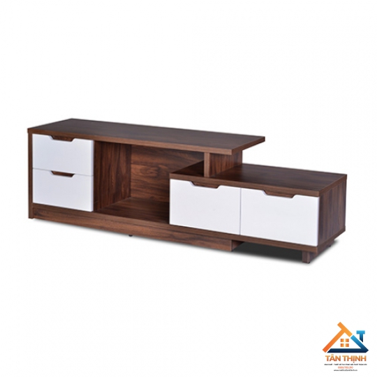 KỆ TIVI MÀU GỖ TỐI
