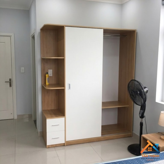 TỦ ĐỰNG QUẦN ÁO GỖ MDF NT-002