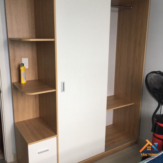 TỦ ĐỰNG QUẦN ÁO GỖ MDF NT-002