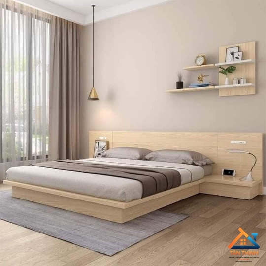 GIƯỜNG NGỦ MDF MẪU MỚI SANG TRỌNG NT-001