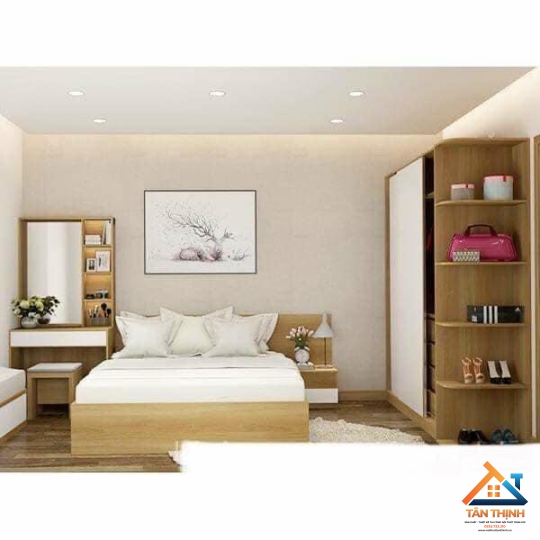 COMBO NỘI THẤT PHÒNG NGỦ MẪU MỚI MÀU GỖ TT000