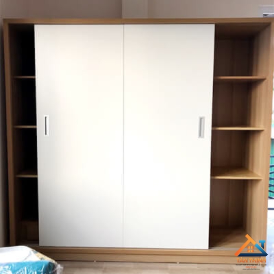 TỦ ÁO MẪU MỚI - CÁNH KÉO CÓ KỆ