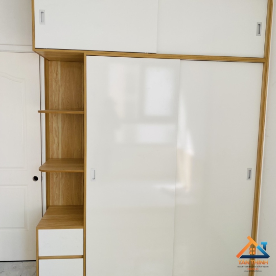 TỦ ÁO MẪU MỚI - CÁNH KÉO CÓ KỆ