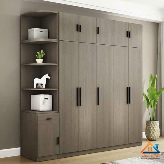 TỦ QUẦN ÁO GỖ MDF MẪU MỚI SANG TRỌNG
