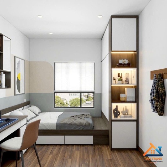 COMBO NỘI THẤT PHÒNG NGỦ MẪU ĐƠN GIẢN TT672
