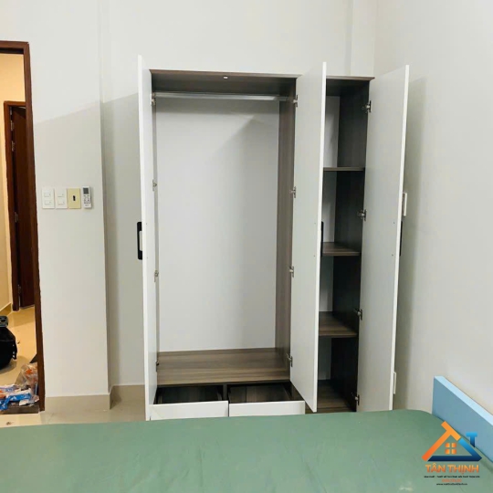 TỦ ÁO 1M2 -TỦ ÁO GỖ MDF